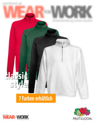 Classic Zip-Neck Sweatshirt