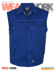 Arbeitsweste blau-grau CC700
