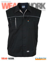 Arbeitsweste schwarz-grau CC700