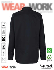 Neutral Twill Hend schwarz