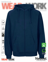 Organic Work Hoodie marine
