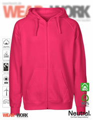 Organic Work Hoodie pink