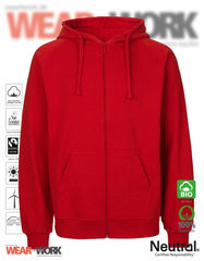Organic Work Hoodie rot