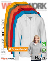 Organic Work Ladies Hoodie