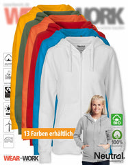 Organic Work Ladies Hoodie