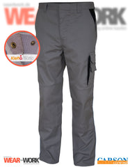 Arbeitshose grau-schwarz CC709H