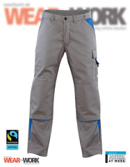 Organic Arbeitshose grau Fairtrade