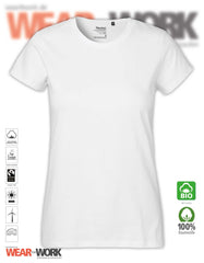 Organic Ladies T-Shirt weiss