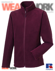 Fleece-Jacke burgund R-870M Herren