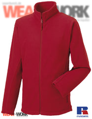 Fleece-Jacke rot R-870M Herren