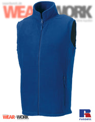 Fleece-Weste blau R-872M Herren