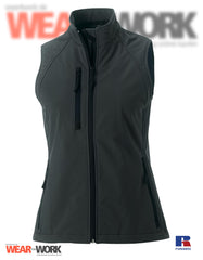 Softshell Weste grau R-141 | titanum