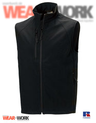 Softshell Weste schwarz R-141 | black