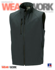 Softshell Weste grau R-141 | titanum