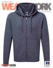 Sweatjacke grau mit Kapuze