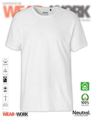 Organic Work T-Shirt weiss