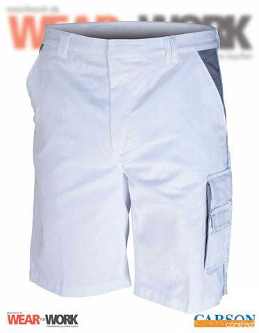 Shorts weiss-grau CC709S