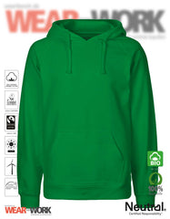 Organic Hooded Sweat grün