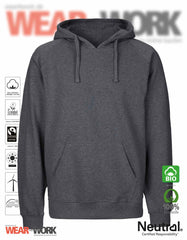 Organic Hooded Sweat dunkelgrau