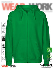 Organic Work Hoodie grün