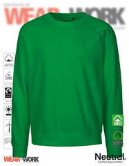 Organic Sweatshirt grün