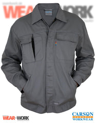 Arbeitsjacke grau-schwarz CC710