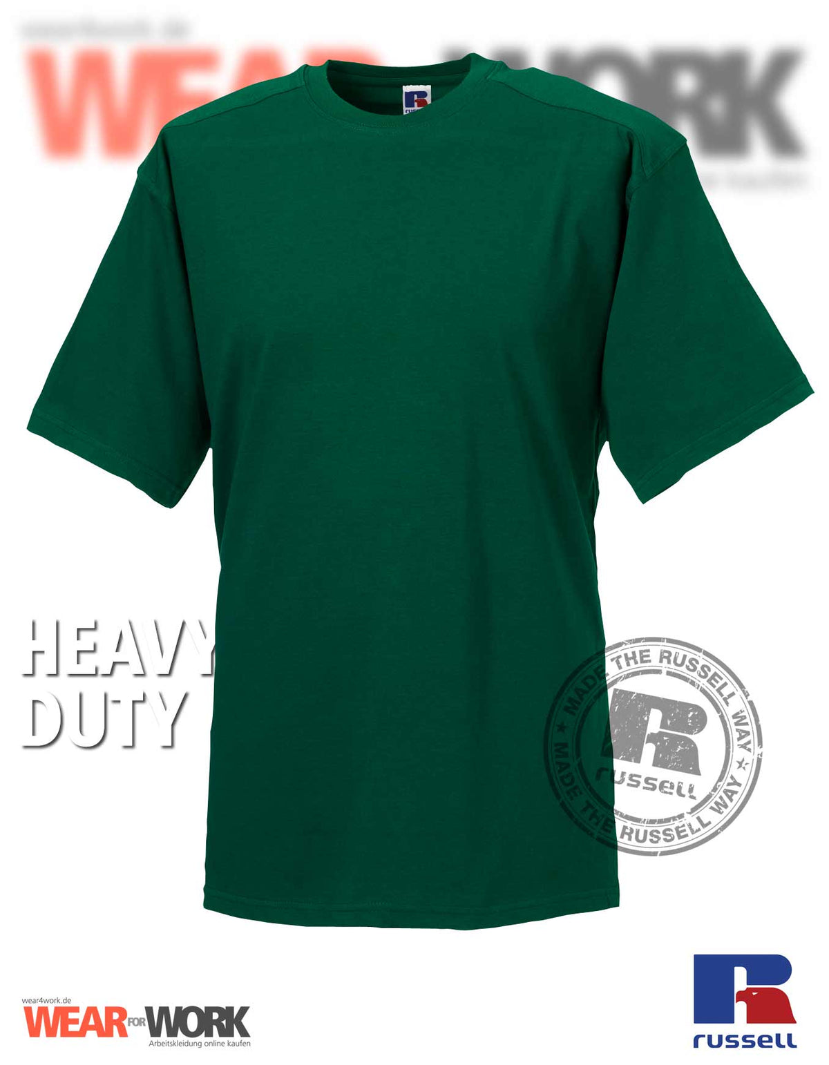 Workwear T-Shirt grün R-010M