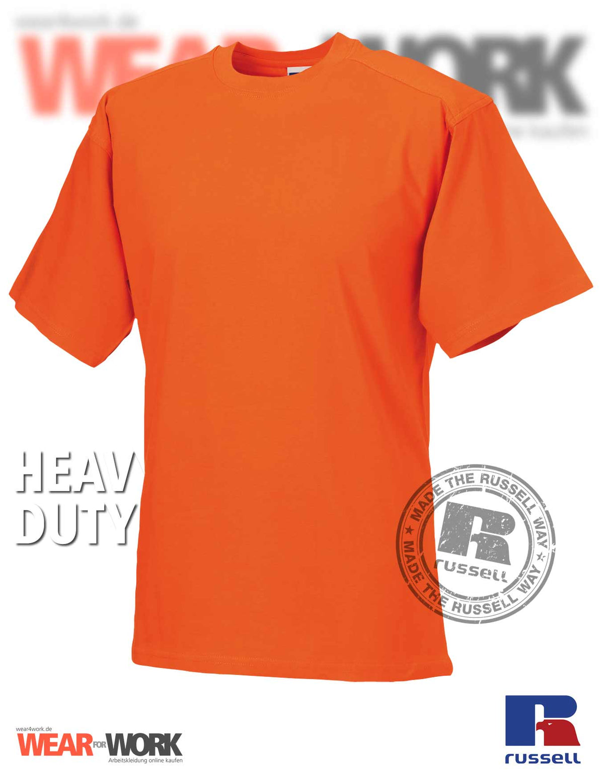 Workwear T-Shirt orange R-010M
