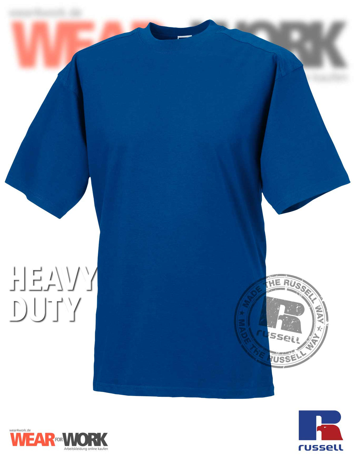 Workwear T-Shirt blau R-010M