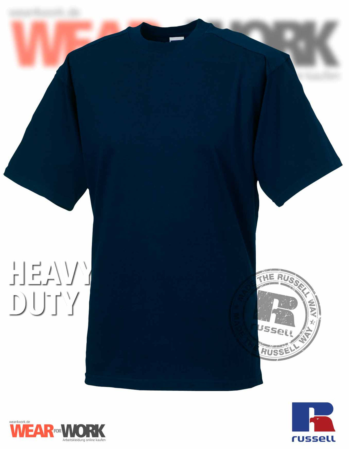 Workwear T-Shirt marine R-010M