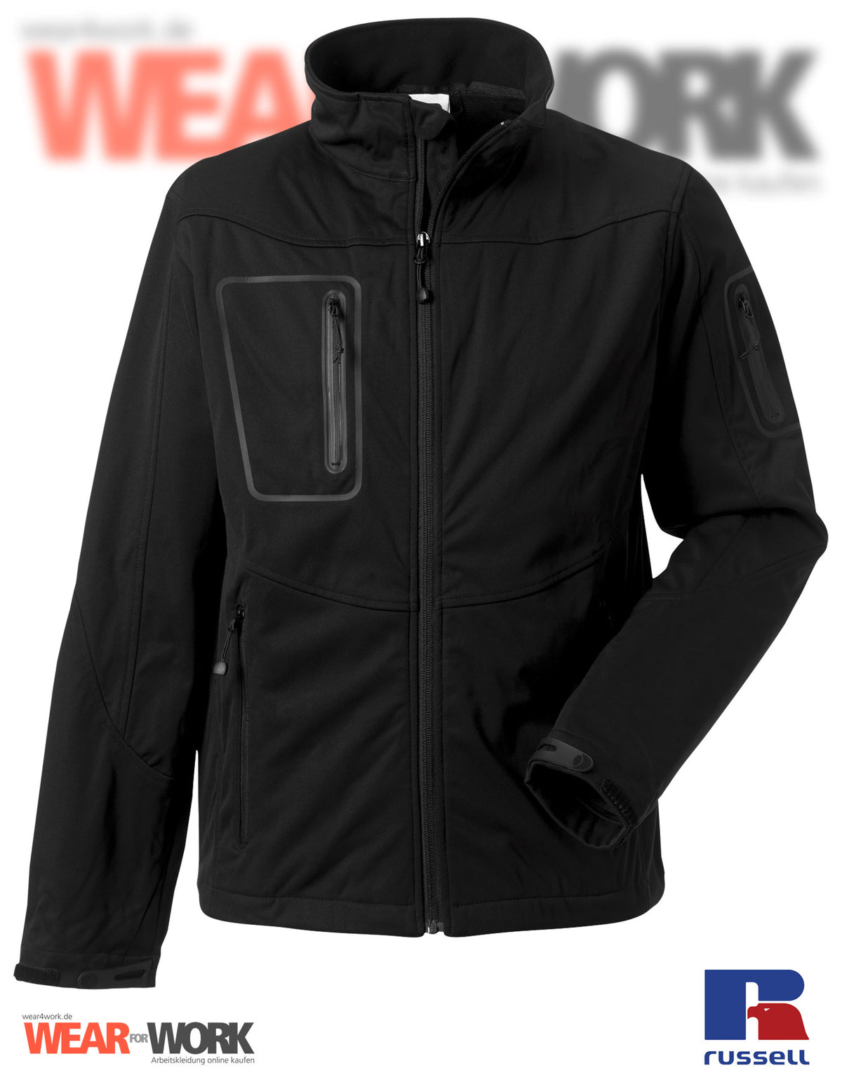 Sportshell schwarz R-520M black