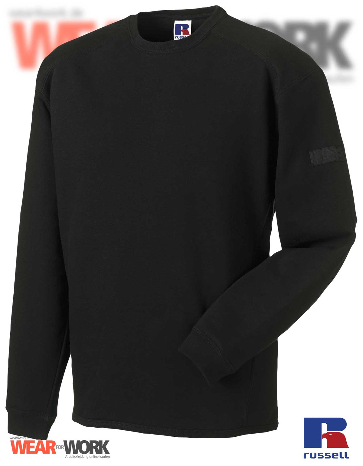 Workwear Sweatshirt schwarz R-013M