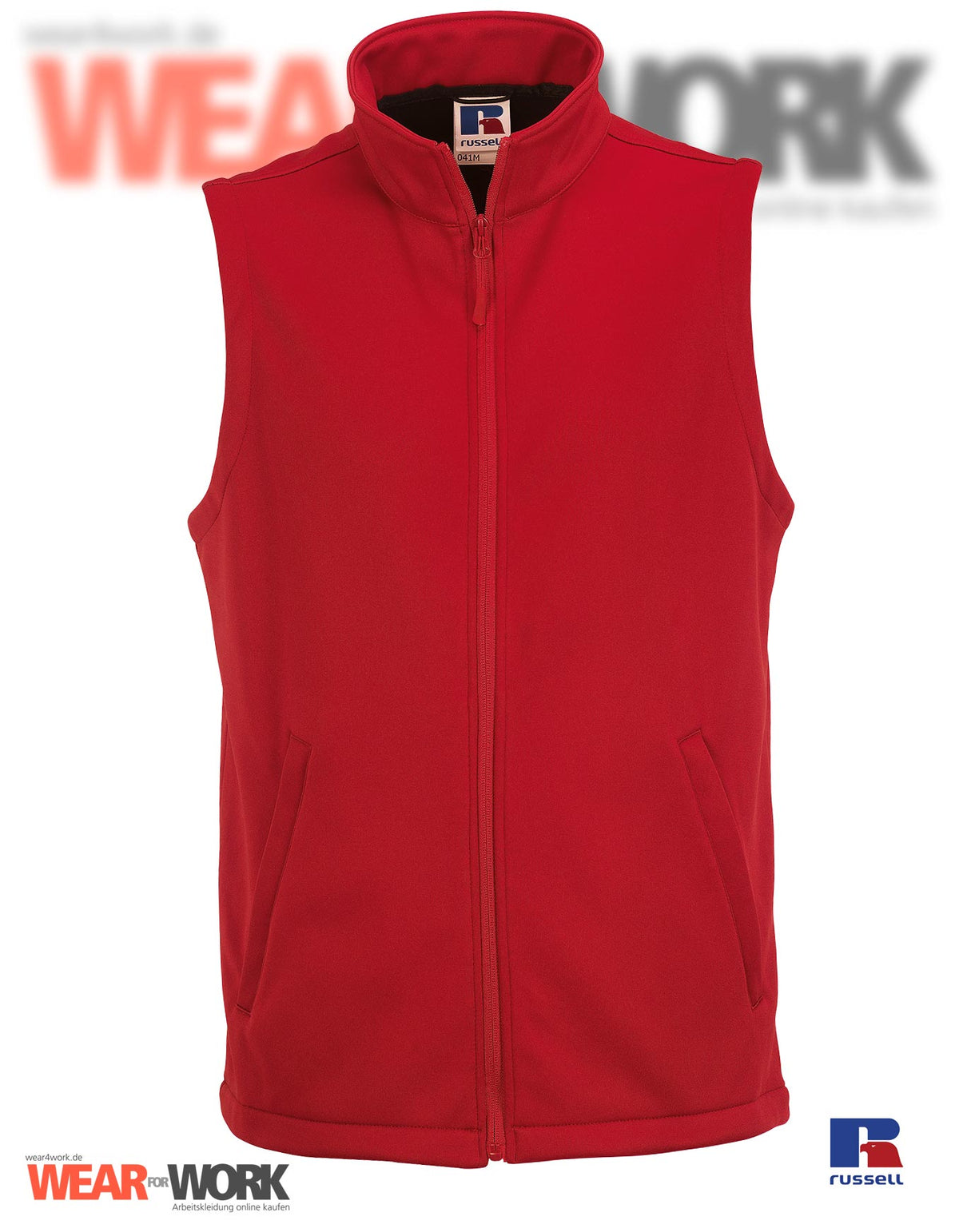 Smart Softshell Weste rot R-041 | classic red