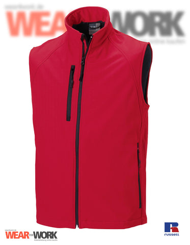 Softshell Weste rot R-141 | classic red