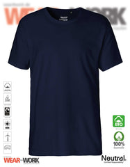 Organic Work T-Shirt marine