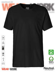 Organic Work T-Shirt schwarz